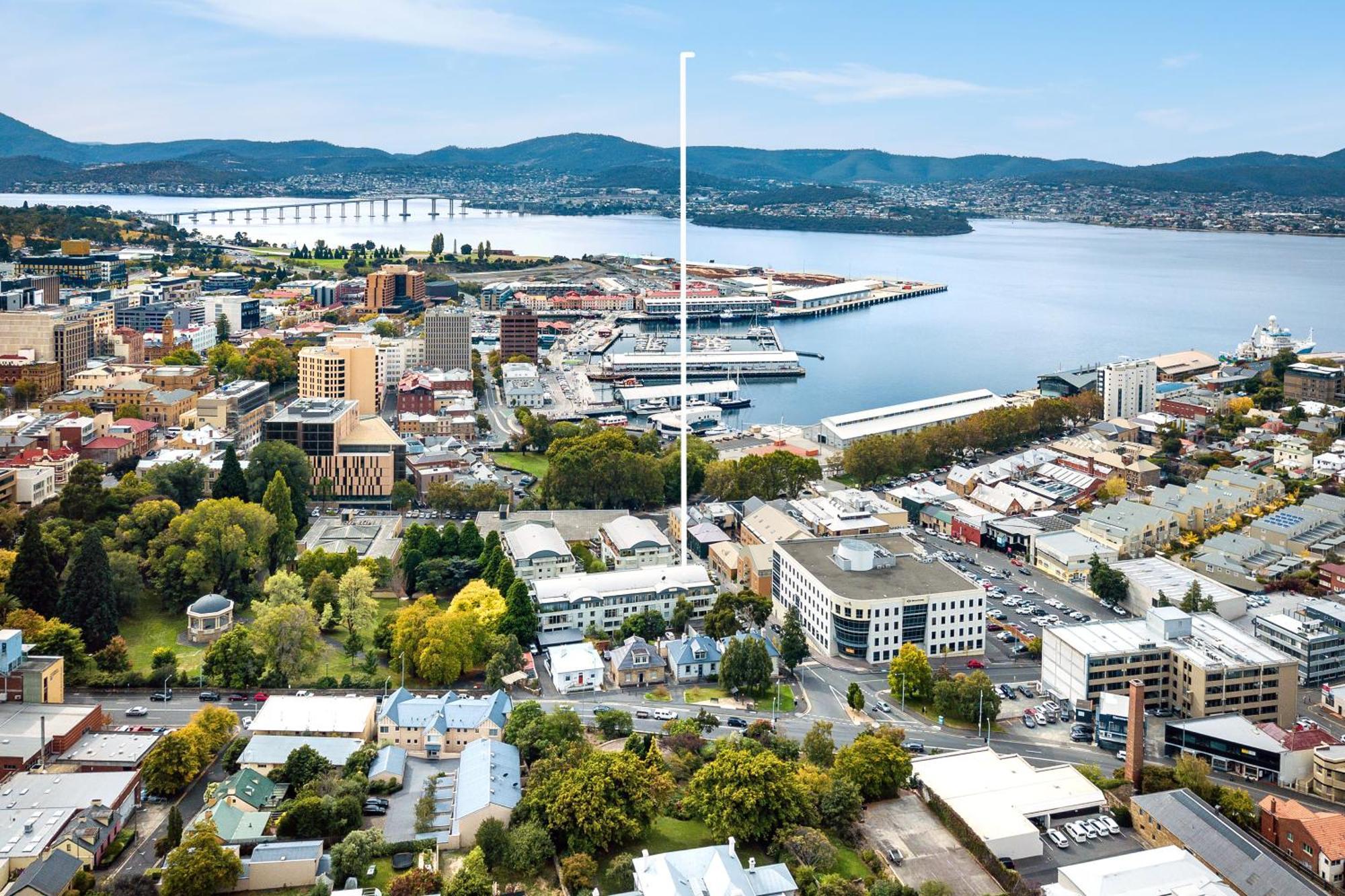 Jenatt Apartments Salamanca Hobart Esterno foto